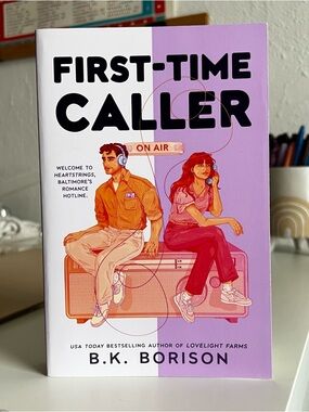 First Time Caller by B.K. Borison Exclusive Purple Walmart Edition